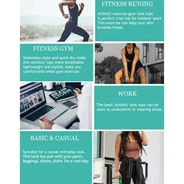 MARZXIN Women’s Quick Dry Athletic Tank Top for Fitness