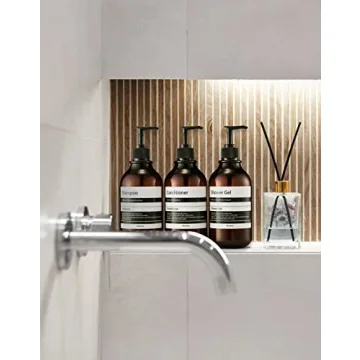 Mia Home Refillable Amber PET Bottles with Silicone Funnel