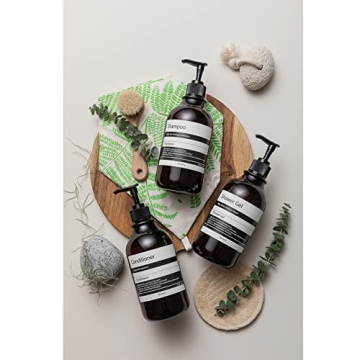 Mia Home Refillable Amber PET Bottles with Silicone Funnel