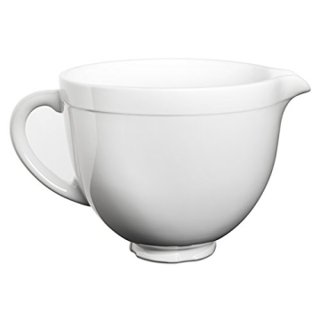 KitchenAid 5-Qt Ceramic Bowl in Majestic Yellow - Perfect for Baking!