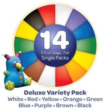 Crayola Model Magic Deluxe Variety Pack for Creative Fun