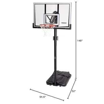 Versatile Portable Basketball System for All Ages