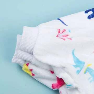 CuteBone Dog Christmas Pajamas Puppy Onesies Small Dogs Soft Pjs Coat Cat Apparel Comfy Pet Clothes Outfit Doggie Bodysuit PJD03