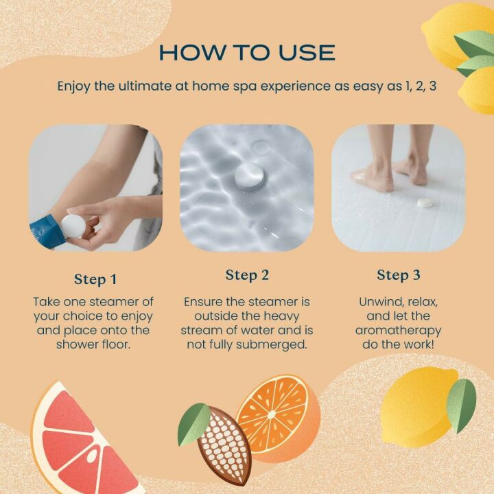 Shower Steamers Aromatherapy 15 Pack for Relaxation