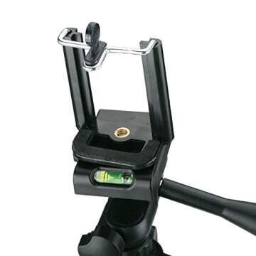 Davis & Sanford EXPLORERV Vista Explorer 60” Tripod with Tripod Bag, BONUS Smartphone Adapter and 10 Year Warranty