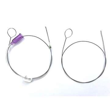 G-Tube G-Button NG PEG Feeding Tube Brush PEG Cleaning Brush (Pack of 2)