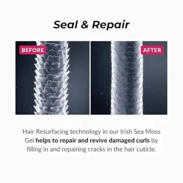 Love Ur Curls Irish Sea Moss Gel for Defined Curls