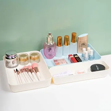 Backerysupply 9-Piece Large Plastic Drawer Organizers Set