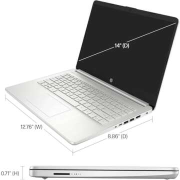 HP Student Business Laptop with Windows 11 Pro and Office