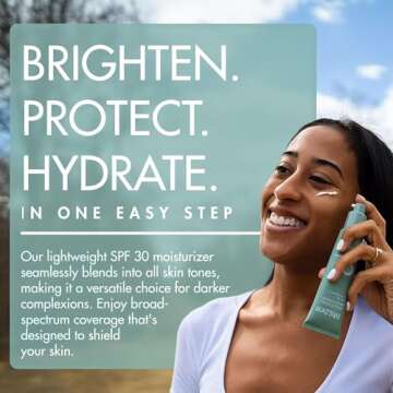 Bolden Brightening Face Moisturizer with SPF 30 Protection