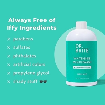 Dr. Brite Whitening Mouthwash with Natural Ingredients