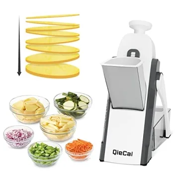 QieCai Safe Mandoline Vegetable Slicer for Effortless Cooking