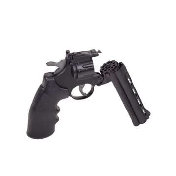 Crosman Vigilante Semi-Auto CO2 Powered Pellet Revolver with 6-Inch Barrel