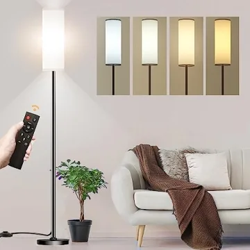 Qaubauyt Modern LED Floor Lamp for Living Room & Bedroom