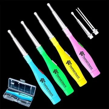 Illuminated Ear Wax Removal Tool Kit for Adults and Kids