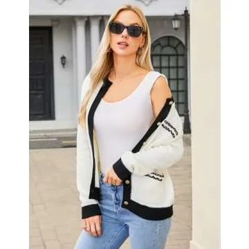 BMJL Women's Elegant Cardigan - Stylish Fall Wardrobe Essential