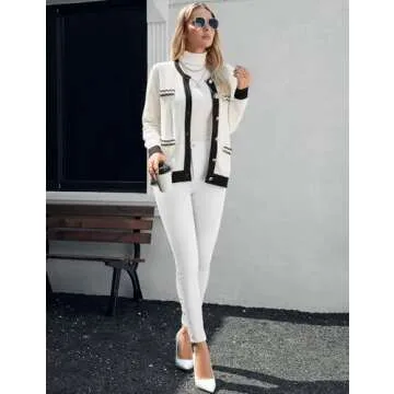 BMJL Women's Elegant Cardigan - Stylish Fall Wardrobe Essential