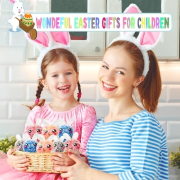 Easter Bunny Squishies Stress Balls for Kids and Adults