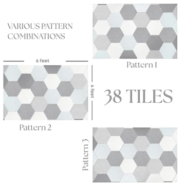 Soft Non-Toxic Baby Play Mat for Crawling and Playing