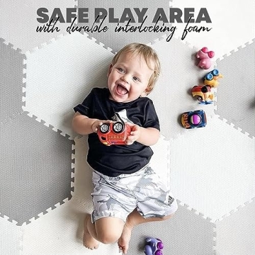 Soft Non-Toxic Baby Play Mat for Crawling and Playing