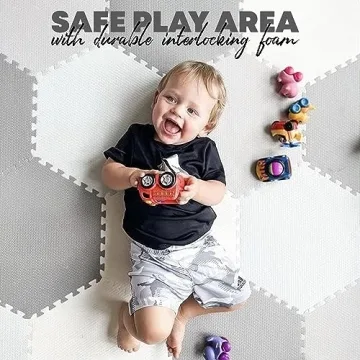 Soft Non-Toxic Baby Play Mat for Crawling and Playing