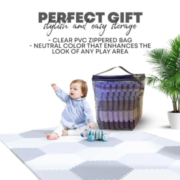 Soft Non-Toxic Baby Play Mat for Crawling and Playing