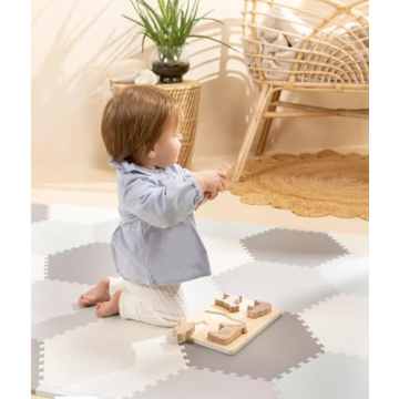 Soft Non-Toxic Baby Play Mat for Crawling and Playing
