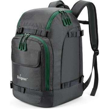 Unigear Ski Boot Backpack - 50L Travel Bag for Ski Gear