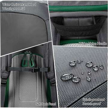 Unigear Ski Boot Backpack - 50L Travel Bag for Ski Gear