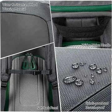 Unigear Ski Boot Backpack - 50L Travel Bag for Ski Gear