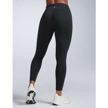 CRZ YOGA Women Butterbreeze Workout Leggings 25 Inches - High Waisted Tummy Control Athletic Gym Yog...