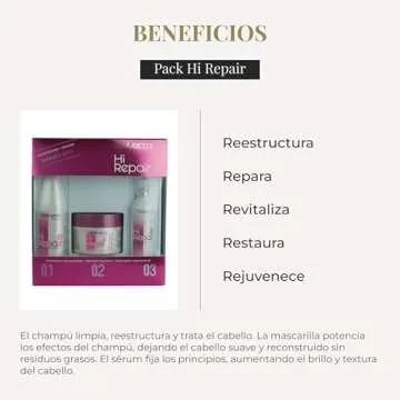 Salerm Hi Repair Pack for Damaged Hair - 3 Products