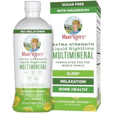 Vegan Sugar-Free Nighttime Multimineral Sleep Supplement