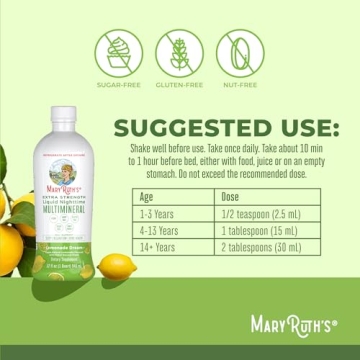 Vegan Sugar-Free Nighttime Multimineral Sleep Supplement