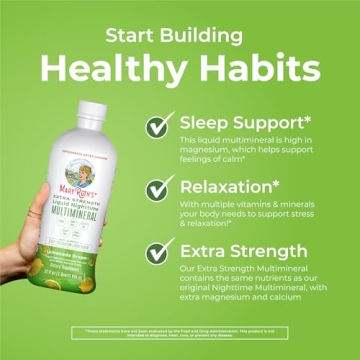 Vegan Sugar-Free Nighttime Multimineral Sleep Supplement