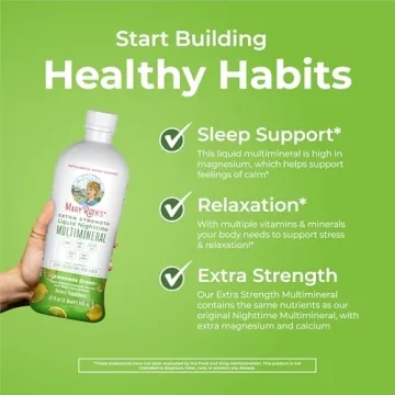 Vegan Sugar-Free Nighttime Multimineral Sleep Supplement