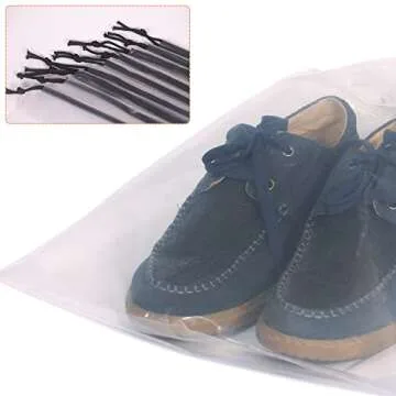 Transparent Shoe Bags Set for Travel - Premium Quality Organizers