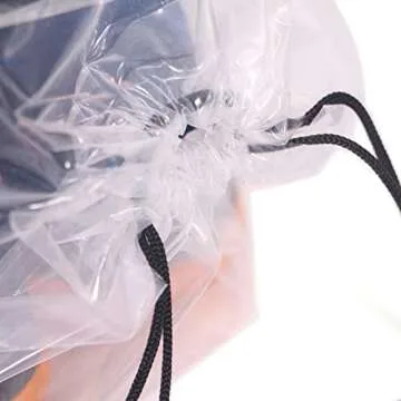 Transparent Shoe Bags Set for Travel - Premium Quality Organizers