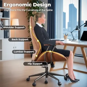 ovios Ergonomic Home Office Chair for Comfort and Style