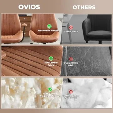 ovios Ergonomic Home Office Chair for Comfort and Style