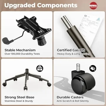 ovios Ergonomic Home Office Chair for Comfort and Style