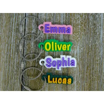 Personalized Durable Name Tags for Kids' School Items