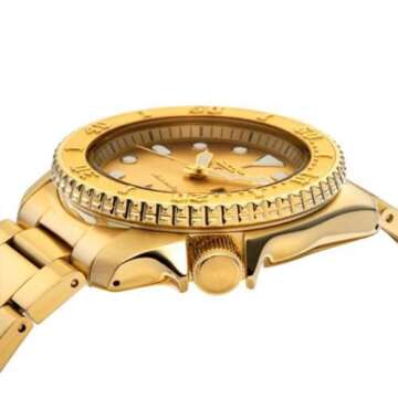 SEIKO SRPE74 5 Sports Men's Watch Gold-Tone 42.5mm Stainless Steel