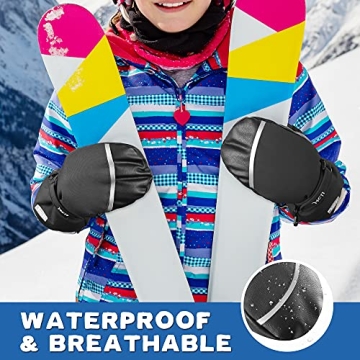 MCTi Kids Waterproof Mittens for Winter Fun