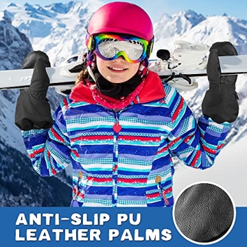 MCTi Kids Waterproof Mittens for Winter Fun