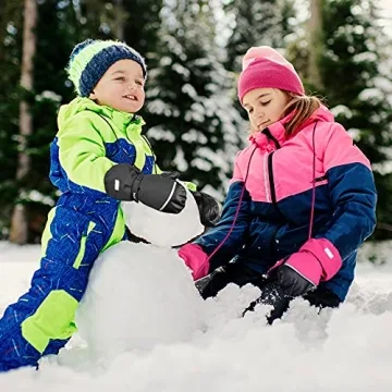 MCTi Kids Waterproof Mittens for Winter Fun