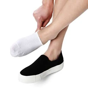 No Show Socks for Women Low Cut Non Slip Liner