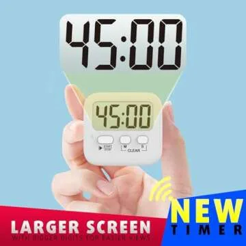 Antonki Digital Kitchen Timer for Kids & Cooking - 2 Pack