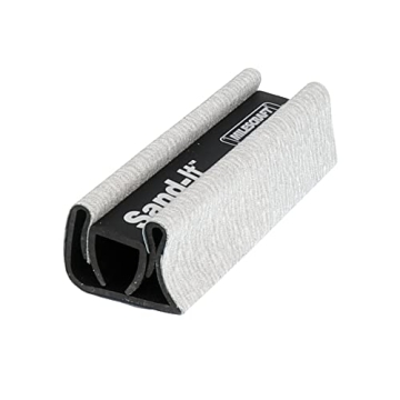 Milescraft 1622 – Sand-It Multi-Surface Sanding Block. Sand Flat, Concave, Convex & Round Surfaces...