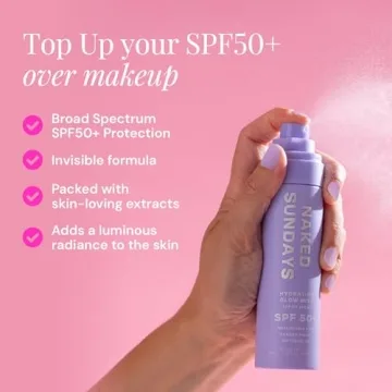Naked Sundays SPF50+ Hydrating Glow Mist - Glow & Protect Daily